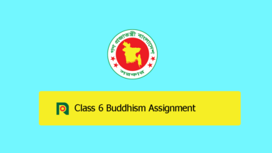 Class 6 Buddhism Assignment