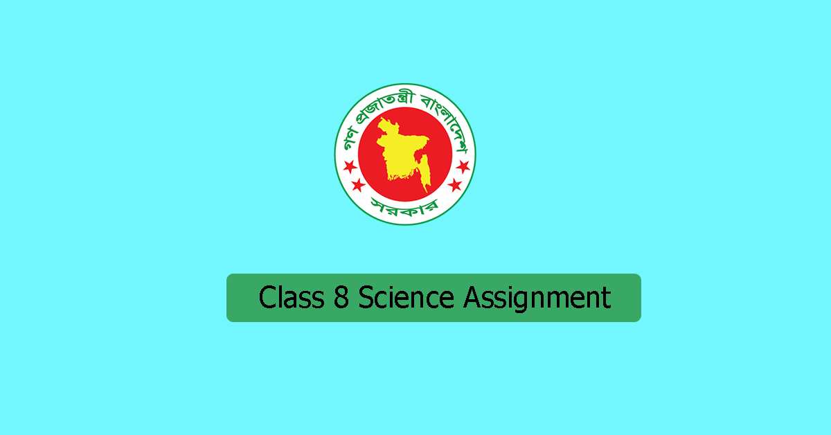 science assignment of class 8