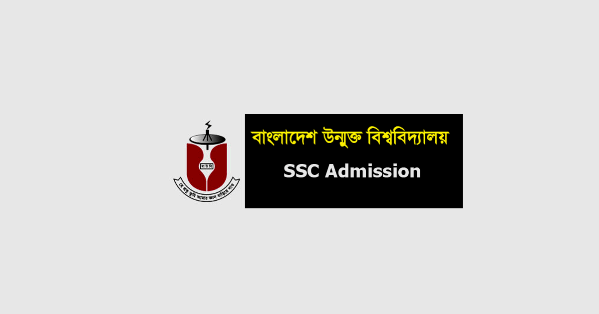 BOU SSC Admission 2024 bou.ac.bd Result BD 24