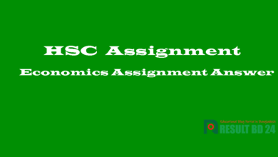 HSC 2022 Economics Assignment Answer