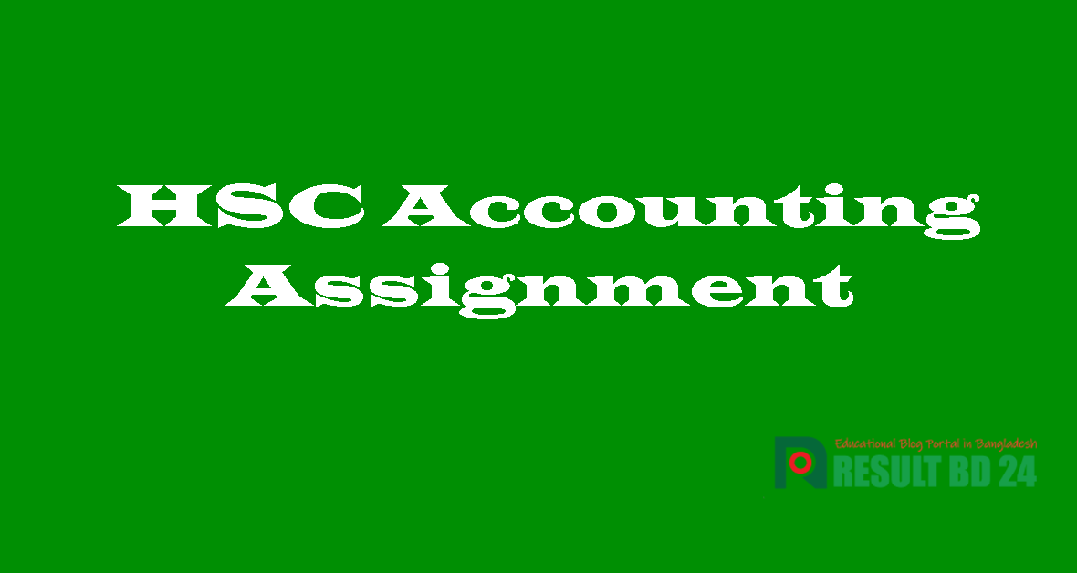 higher accounting assignment