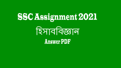 ssc accouting assignment answer