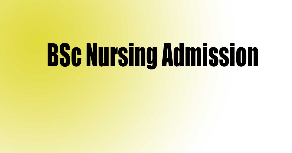 Nursing Admission Circular 2024 BSc and Diploma Result BD 24