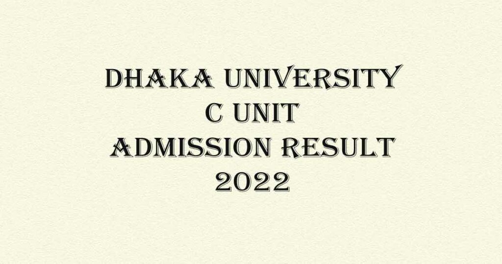 du c unit result