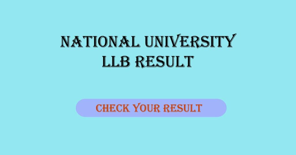 nu llb 1st year result