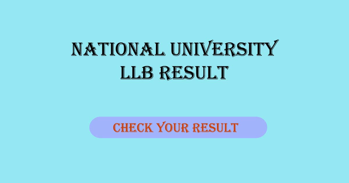 NU LLB 1st Year Result 2024 nu.ac.bd results Result BD 24
