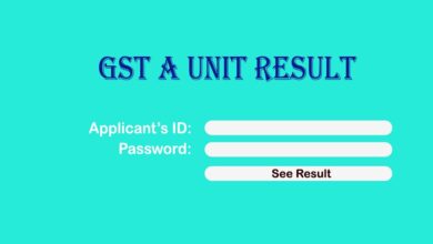 GST A Unit Result