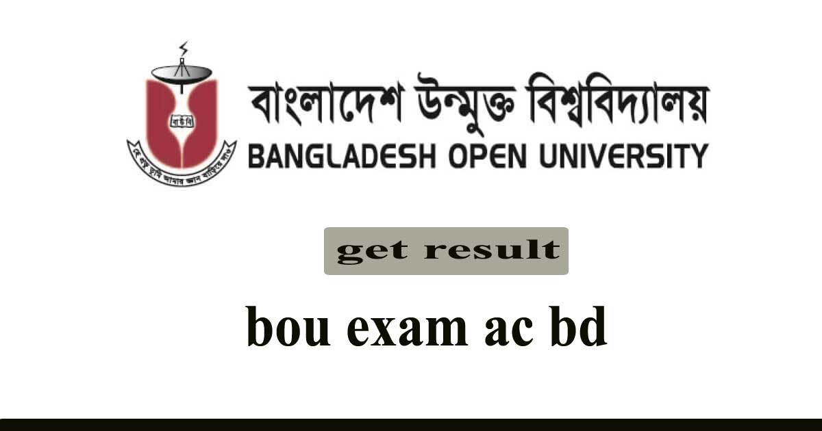 Www exam bou ac bd Result 2024 HSC Result Result BD 24