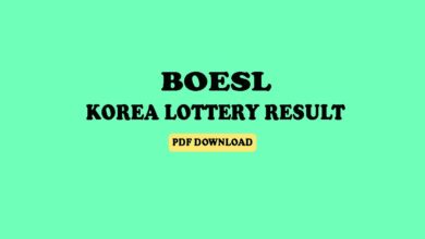BOESL Korea Lottery Result 2023