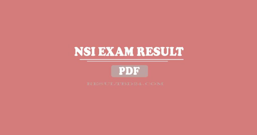 nsi result 2023